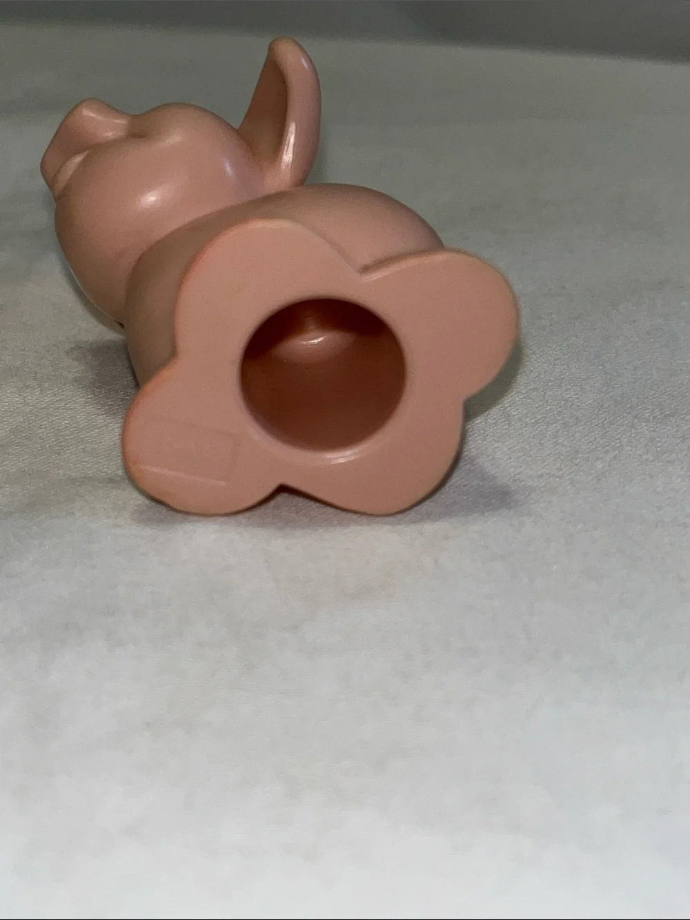 TYco Sesame Stret Farm Pink Plastic Pig Toy Figurine. 1997